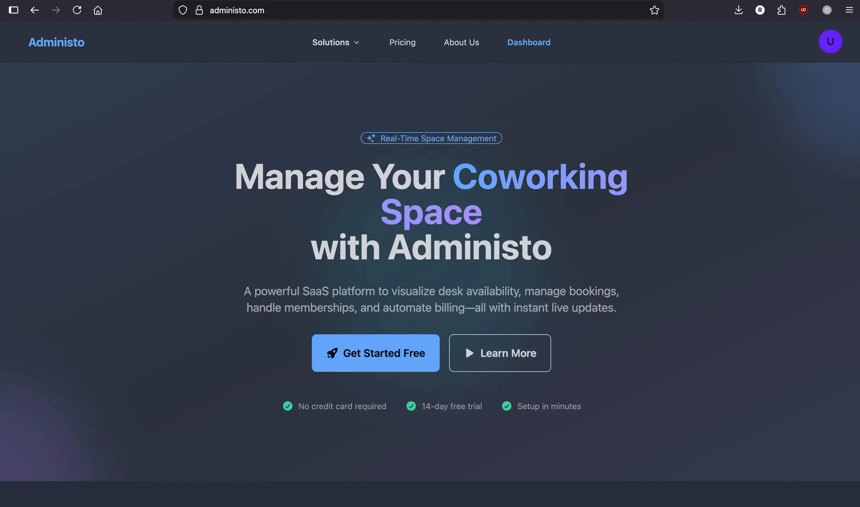 Administo.com | Space Management Solution
